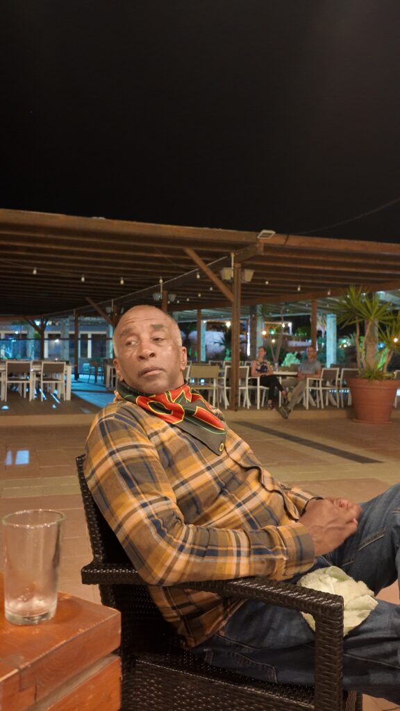 Roy Kicking back on Wild Wild West night