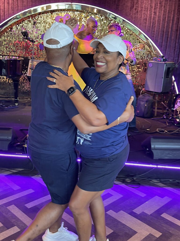 Michelle & Errol Dancing