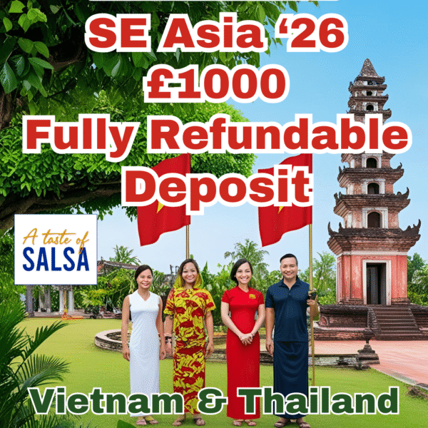 SE Asia '26 £1000 Deposit