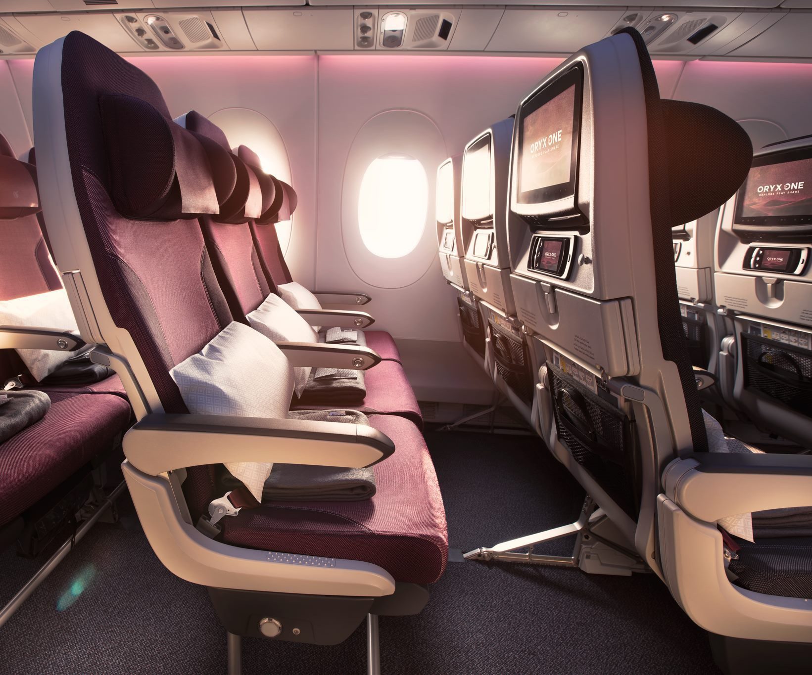 Qatar Airways Economy Seating