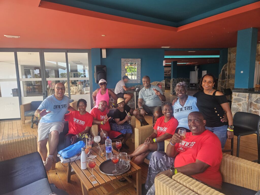 'A Taste of Salsa' Travellers pose at Palapabar during FitFever SALSOGA '25