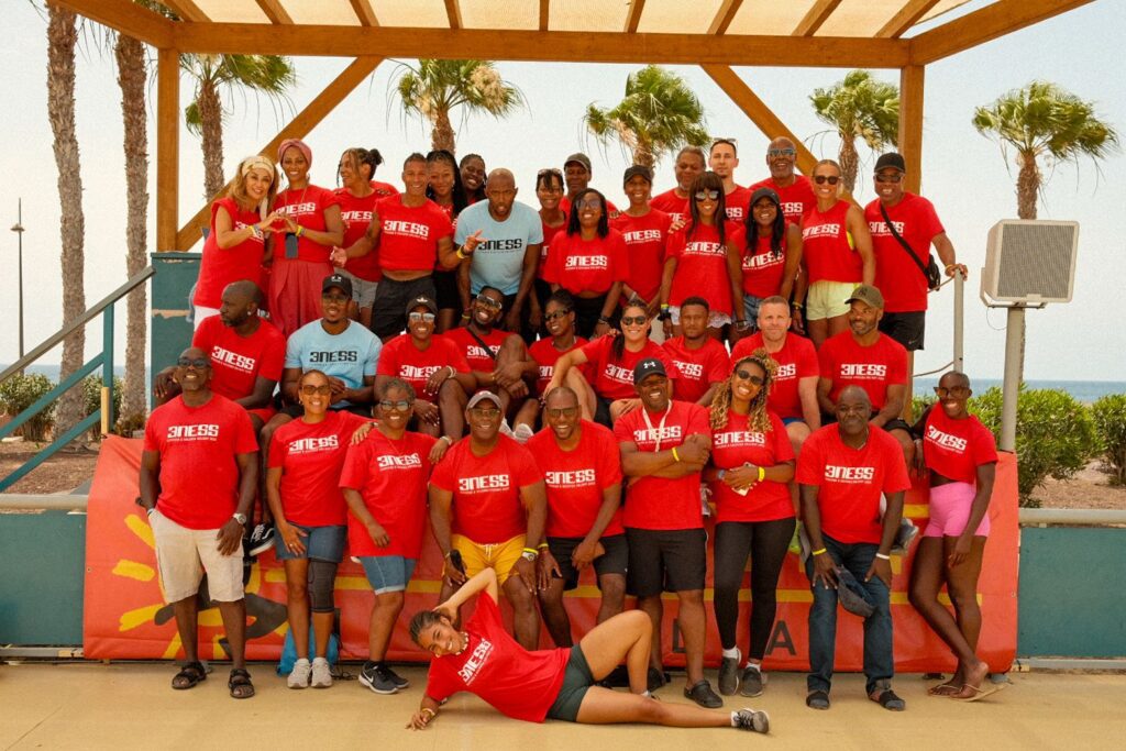 FitFever SALSAGO '25 team pose at Finale