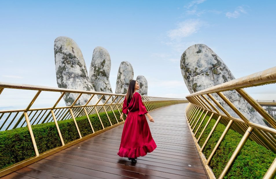 Golden Hand Bridge Vietnam