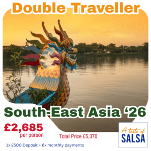 South-East Asia '26 Double Traveller payment