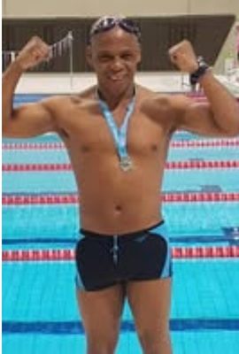 Chukuma ready for swimming