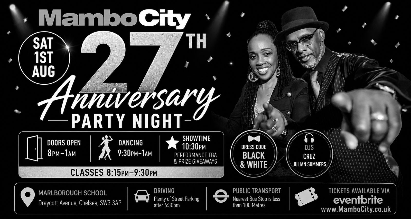 MamboCity 27th Anniversary Party Night