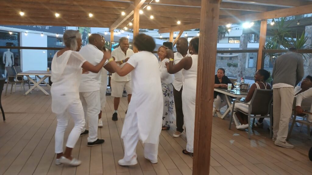 La Rueda at SALSOGA '24 White Party - A Taste of Salsa (WP)