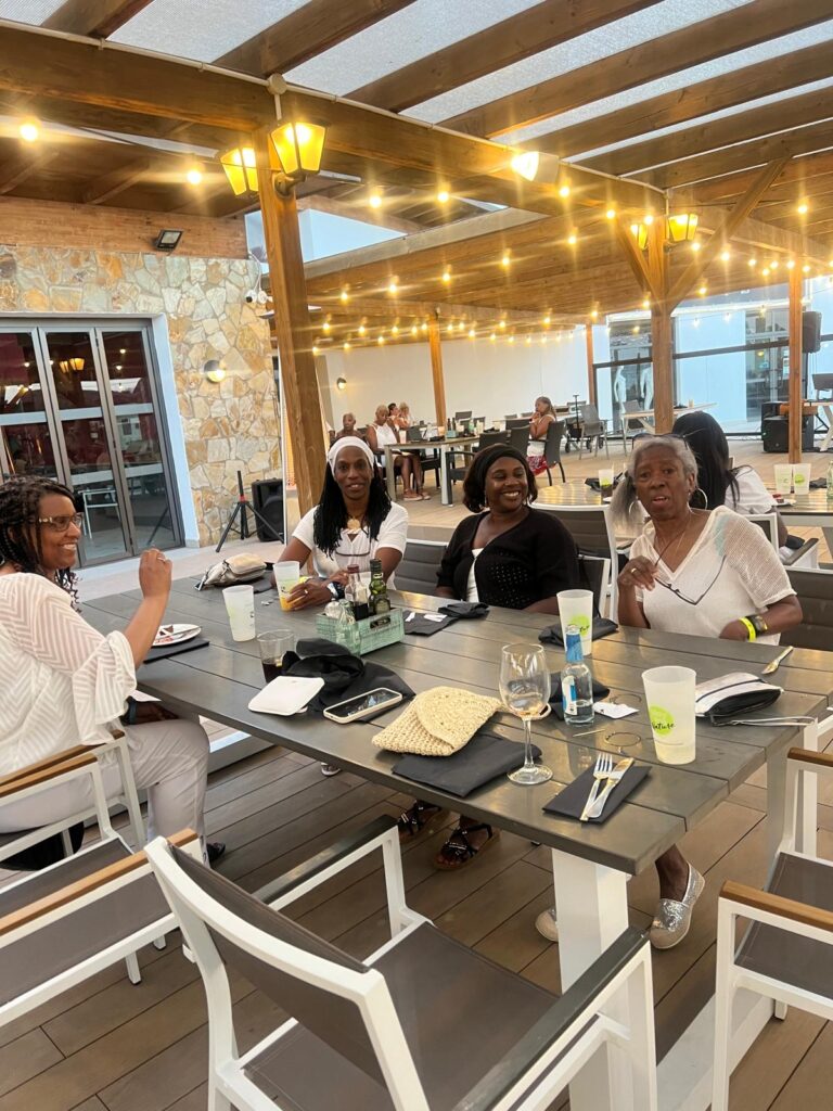 SALSOGA Travellers relax at SALSOGA '24 White Party - A Taste of Salsa (WP)
