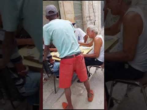 Dominoes on the streets of Havana