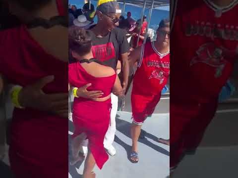 Salsa dancing on SALSOGA '24 Boat Party