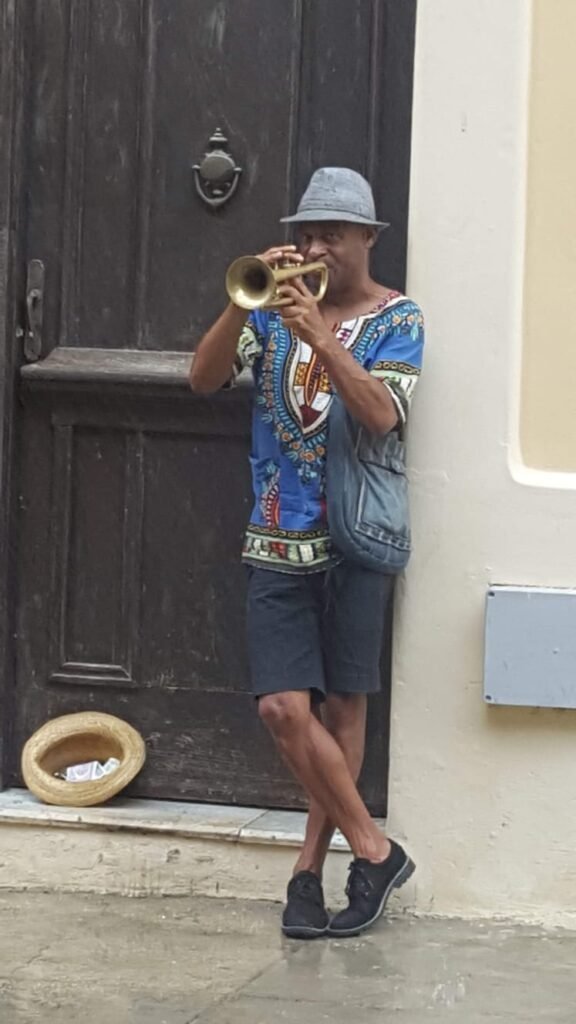 Trumpeter in Havana