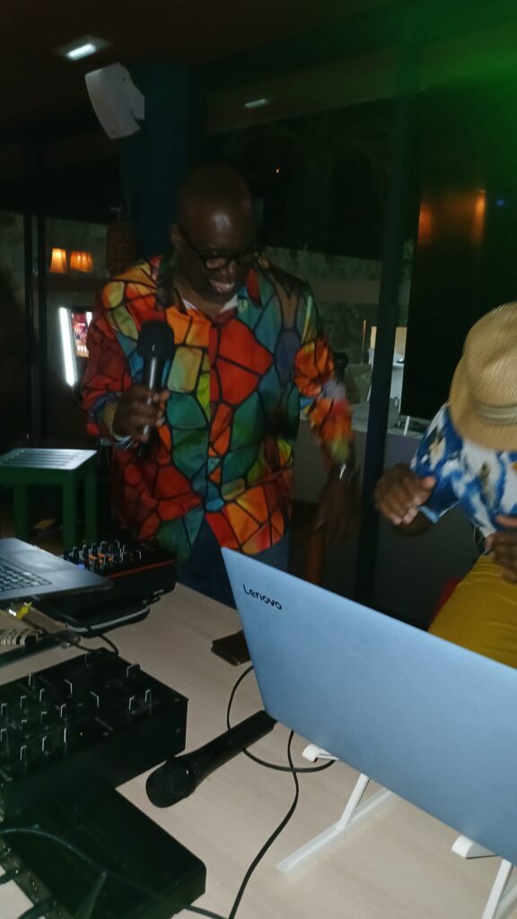 DJ Hughie & Steevo Ldj at SALSOGA 24 Hawaiian Night - A Taste of Salsa (HA