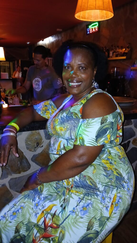 Pat at SALSOGA 24 Hawaiian Night - A Taste of Salsa (HAW)