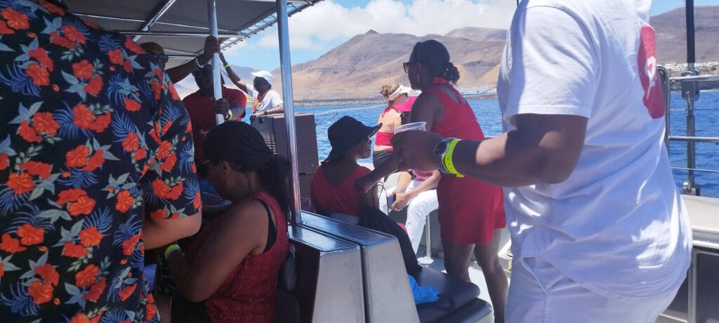 Shot take on SALSOGA '24 Boat Party