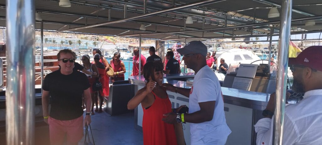 Travellers onboard during SALSOGA '24 Boat Party (2)