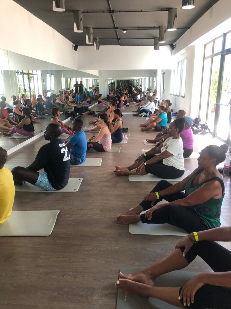 Pilates class at SALSOGA '24