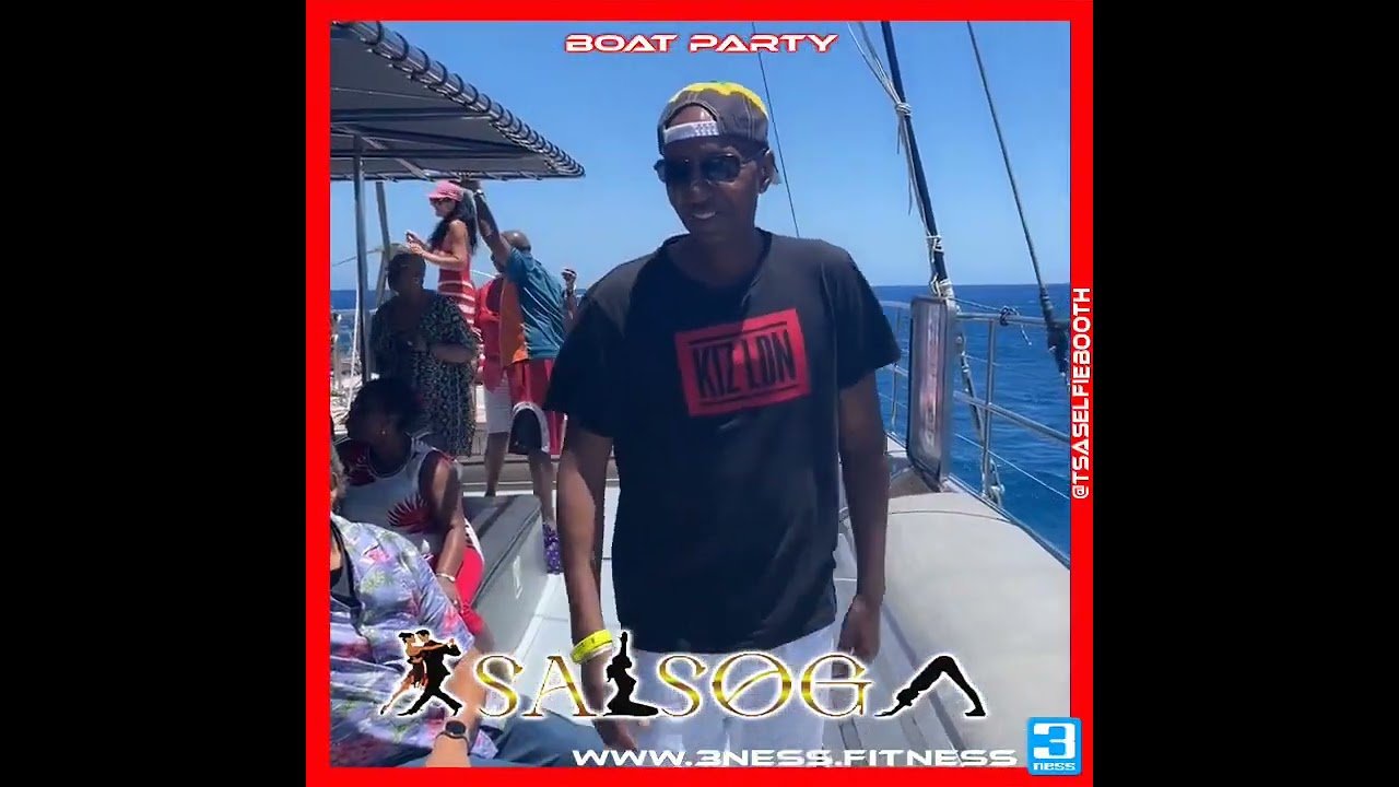 Locksley dropping shapes during SALSOGA '24 Boat Party